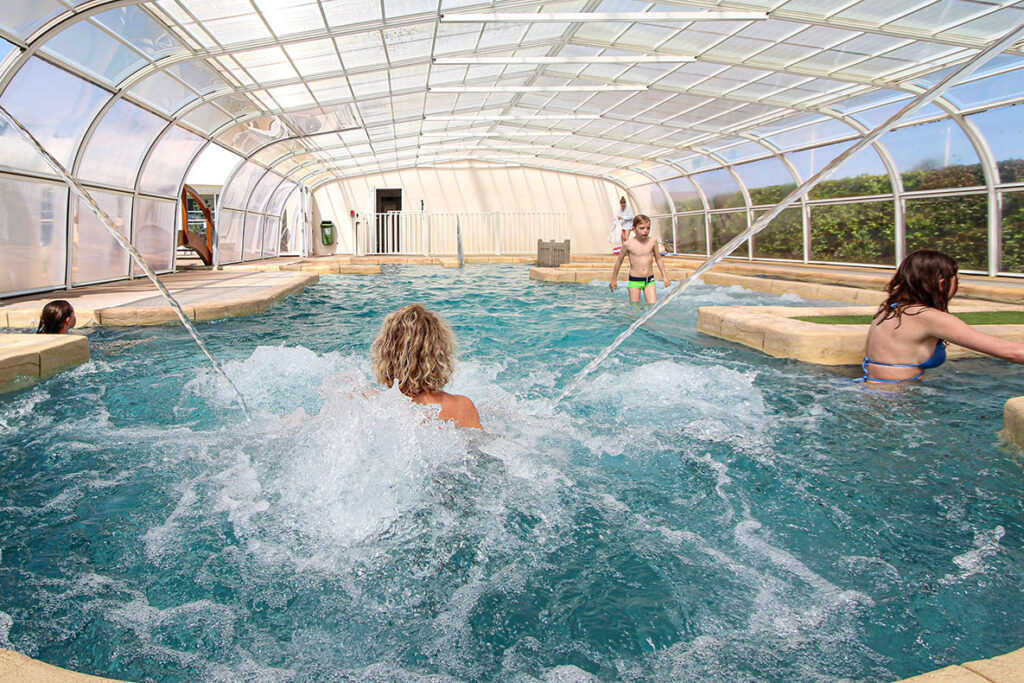 camping with indoor pool